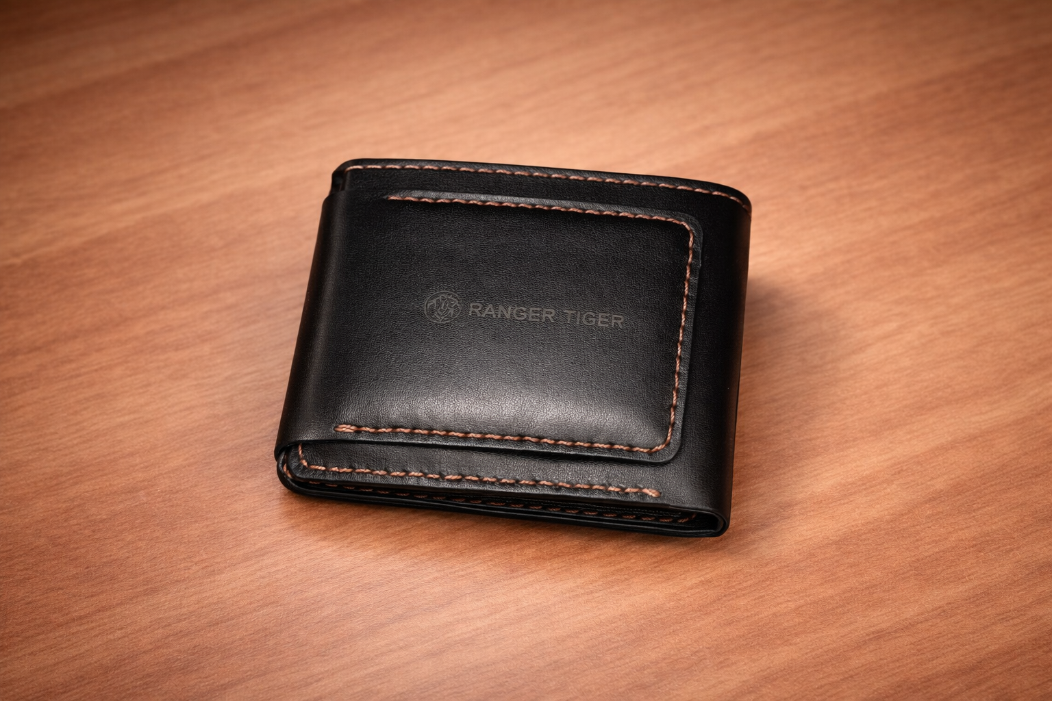 Handcrafted premium leather bifold wallet